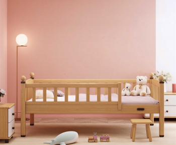 Modern Child's Bed-ID:746301898