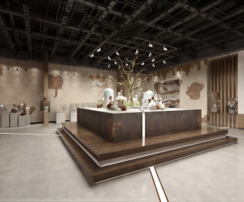 Modern Exhibition Hall-ID:969633105