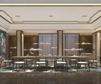 New Chinese Style Meeting Room-ID:843554028