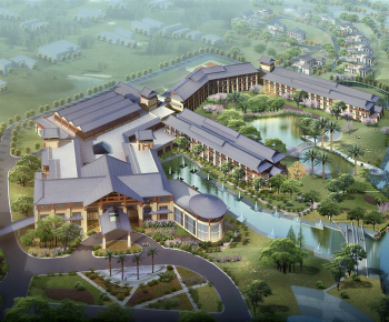 Modern Architectural Bird's-eye View Planning-ID:309499031
