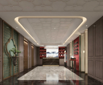New Chinese Style Lobby Hall-ID:331420901