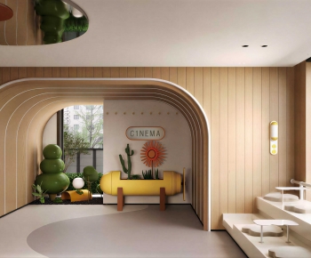 Modern Children's Kindergarten-ID:988900908