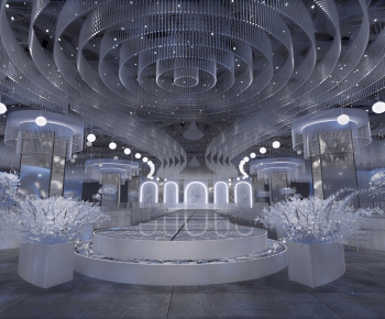 Modern Banquet Hall-ID:717729092