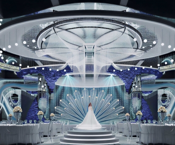 Modern Banquet Hall-ID:566986082