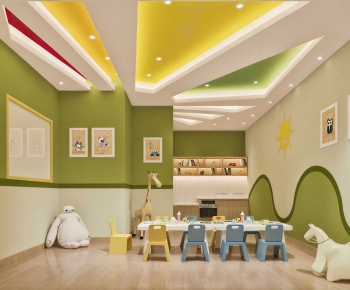 Modern Children's Kindergarten-ID:716937071