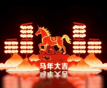 New Chinese Style Chinese Style Meichen-ID:376115086