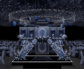 Modern Banquet Hall-ID:164283994