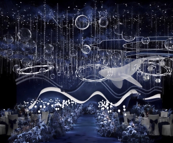 Modern Banquet Hall-ID:521018033