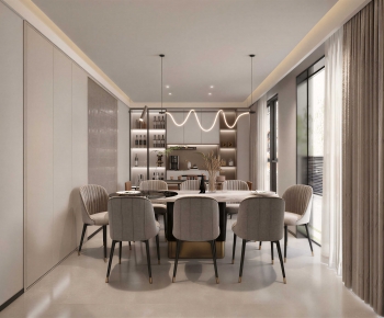 Modern Dining Room-ID:650362019