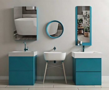 Modern Bathroom Cabinet-ID:198560959