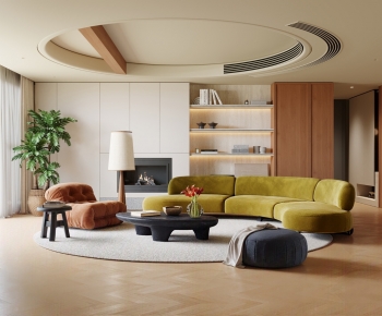 Modern A Living Room-ID:644114029