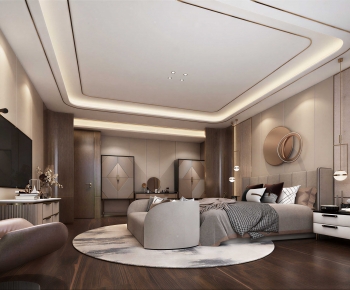 New Chinese Style Bedroom-ID:556399859