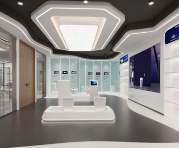 Modern Exhibition Hall-ID:453669072