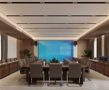 New Chinese Style Meeting Room-ID:842160944