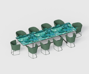 Modern Dining Table And Chairs-ID:481304889
