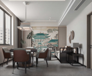 Modern Dining Room-ID:758570913