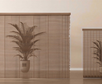 Modern Wooden Screen Partition-ID:634844064