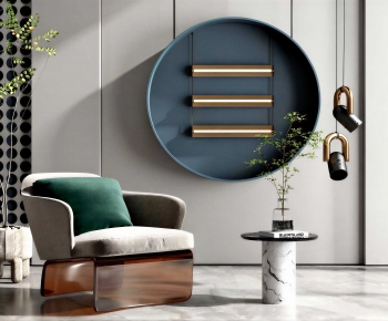 Modern Single Sofa-ID:237929112