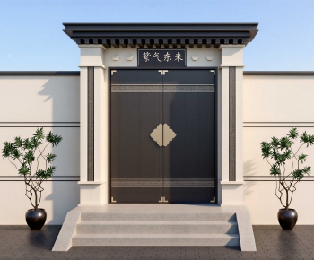New Chinese Style Gate-ID:914985906