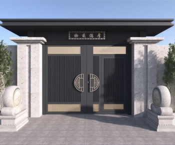 New Chinese Style Gate-ID:515229756