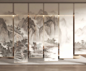 New Chinese Style Door Curtain-ID:429507021