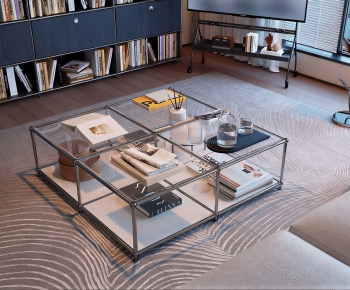 Wabi-sabi Style Coffee Table-ID:568833116