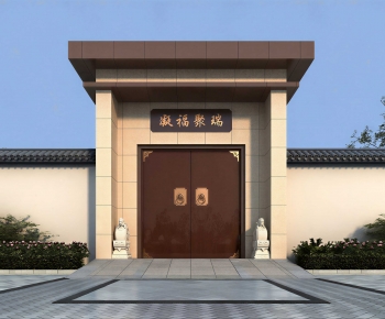 New Chinese Style Gate-ID:921233897