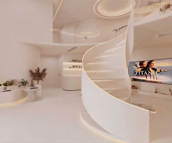 Modern Rotating Staircase-ID:188256989