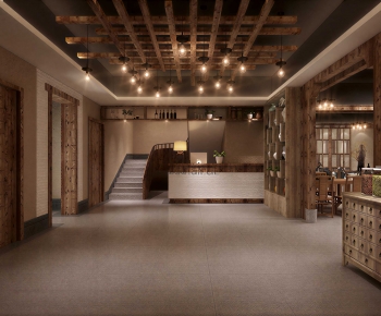New Chinese Style Tea House-ID:255887997