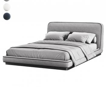 Modern Double Bed-ID:293287994