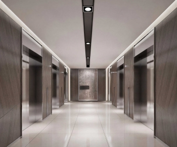 Modern Corridor/elevator Hall-ID:845340017