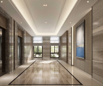 Chinese Style Elevator Hall-ID:822573906