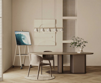 Modern Dining Table And Chairs-ID:353117943