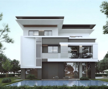 Modern Villa/Building-ID:549952033