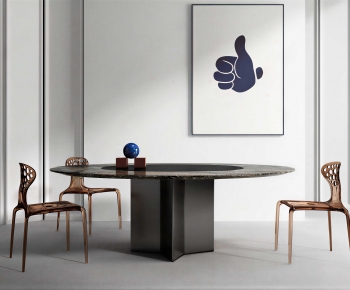 Modern Dining Table And Chairs-ID:484139988