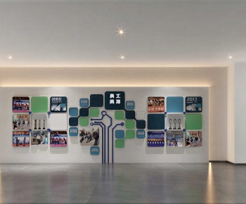 Modern Exhibition Hall-ID:400922067