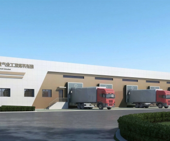 Modern Building Appearance-ID:224874028