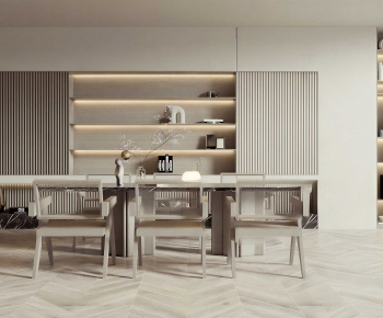 Modern Dining Table And Chairs-ID:995788103