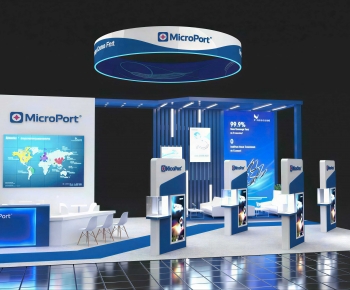 Modern Exhibition Hall-ID:284426933