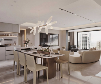 Modern A Living Room-ID:410698891