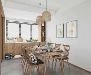 Modern Dining Table And Chairs-ID:517997981
