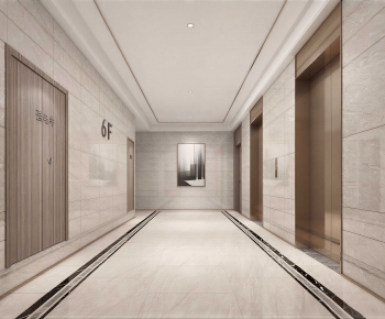 Modern Elevator Hall-ID:358525991