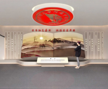 Modern Exhibition Hall-ID:406137946