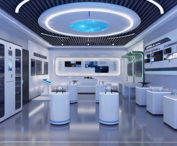 Modern Exhibition Hall-ID:779453996