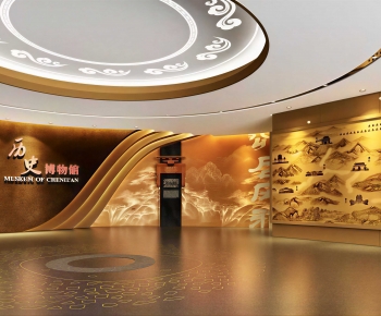 Modern Exhibition Hall-ID:994904995