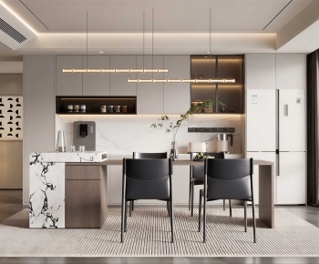 Modern Dining Room-ID:805258041