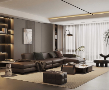 Modern A Living Room-ID:336415054