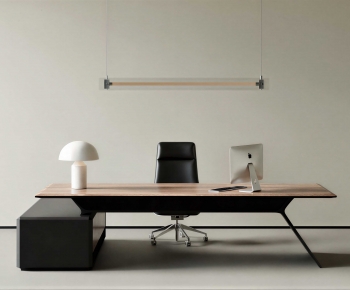 Modern Office Desk And Chair-ID:425003058