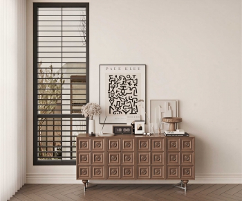 New Chinese Style Side Cabinet-ID:939319149