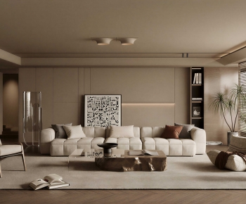 Modern A Living Room-ID:829933887